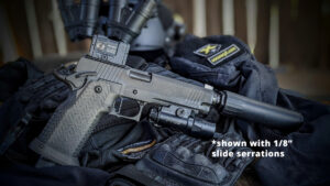 PRO StealthFIGHTER with compensator and tac light